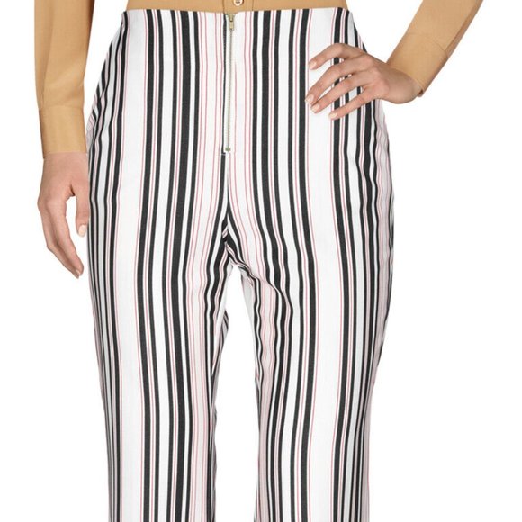 NWT $125 SPACE STYLE CONCEPT ITALY Trousers Sz IT 42 or 28 US Striped  Portugal - Picture 2 of 10
